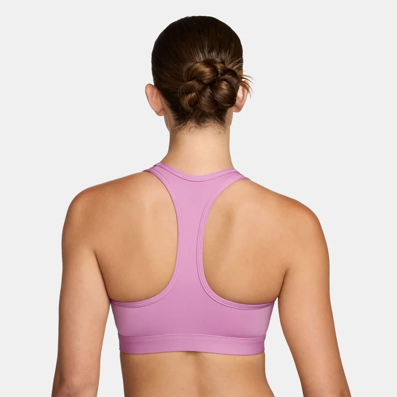 Nike Women's Swoosh Dri-FIT Medium-Support Non-Padded Training Sports Bra